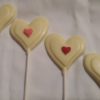 Heart Lollipop - White Chocolate