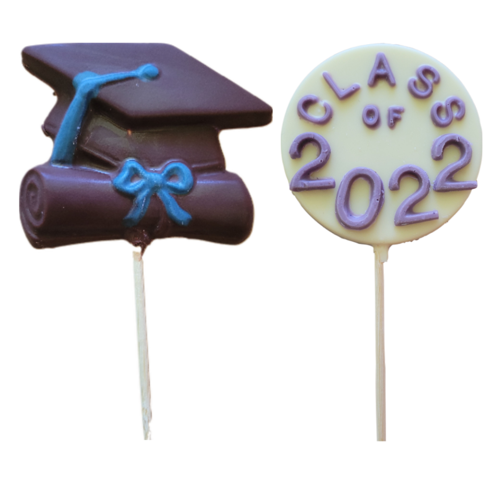 Graduation Chocolate Lollipop Set Magnolia Chocolatier